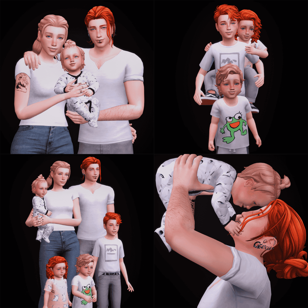 simsulani: #100. PACK FAMILY - 15 POSES ✨ First of all I'd...