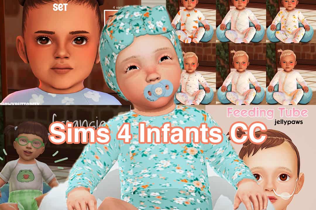 41+ Ultimate Sims 4 Infant CC 2023 Roundup (Clothes, Hair, Skin, and