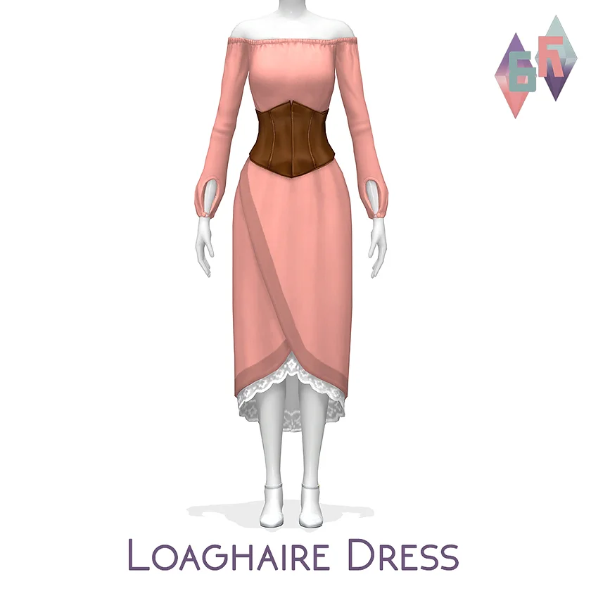 Medieval Loaghaire Corset Dress CC