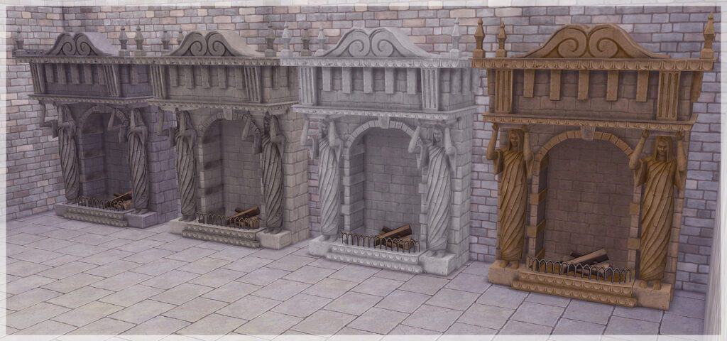 Medieval Fireplace CC