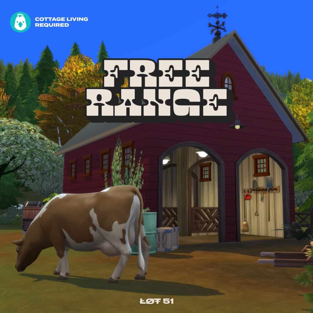 Free Range Livestock Sims 4 Medieval Mod