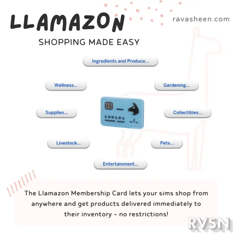 Ravasheen Llamazon Delivery Shopping