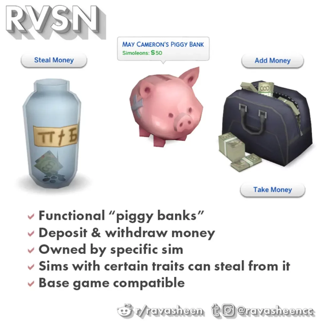 RVSN Functional Piggy Bank