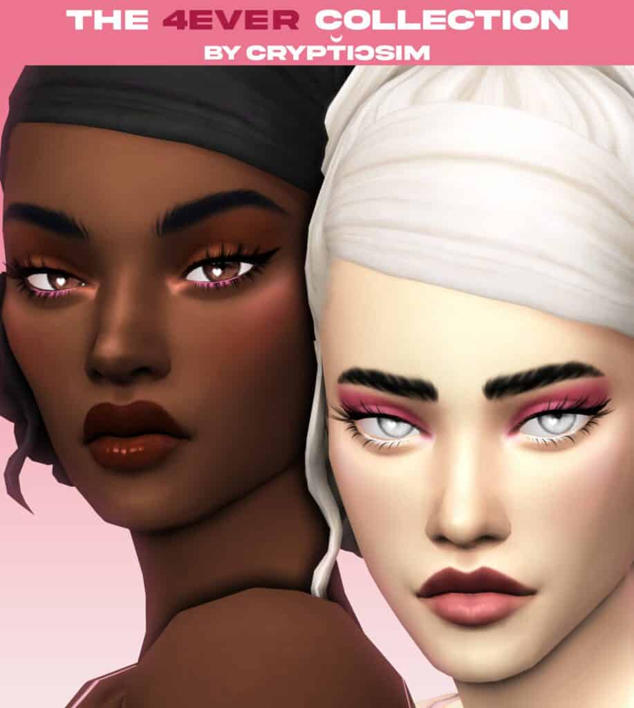 4EVER Sims 4 Makeup CC Set