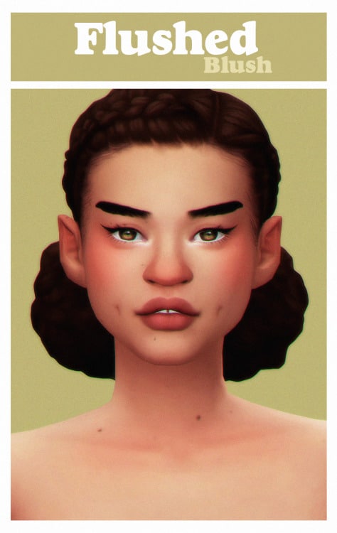 Full Body Blush Sims 4 Makeup CC