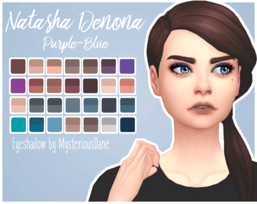 Purple & Blue CC Eyeshadow Palette