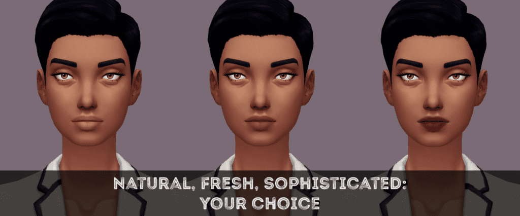 Real Lips Revisited Sims 4 Makeup CC
