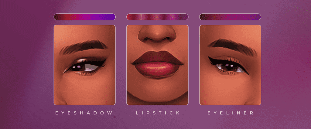 Sultry Sims 4 Makeup CC Pack