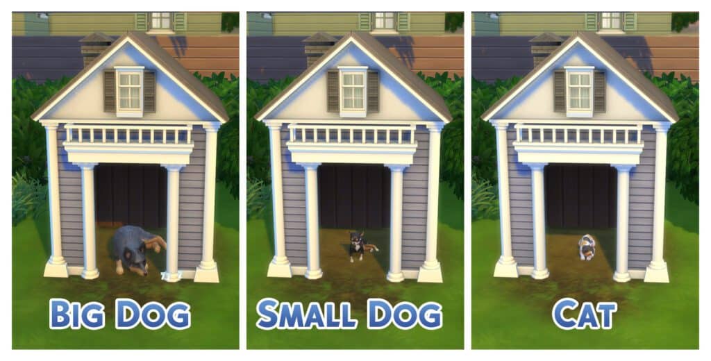 Sims 4 CC Dog House (Ts3 to Ts4 Conversion)