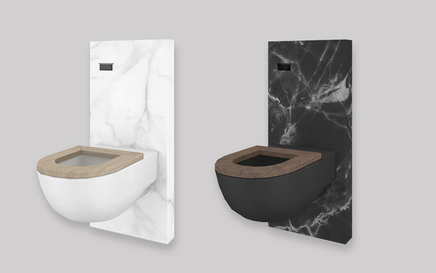 Luxe Spa Toilet CC (Restoration Hardware-Inspired Sims 4 Bathroom CC)