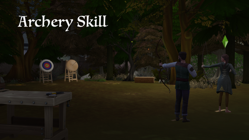 Archery Skill (Functional!) Sims Medieval Mod