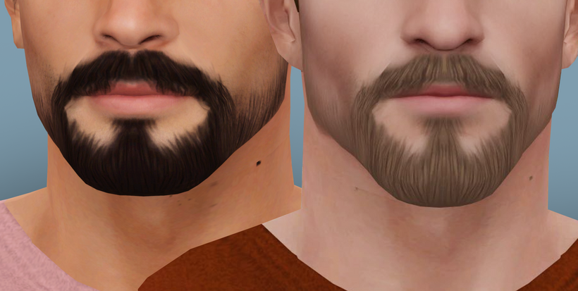 Rusted Sims 4 Beard CC