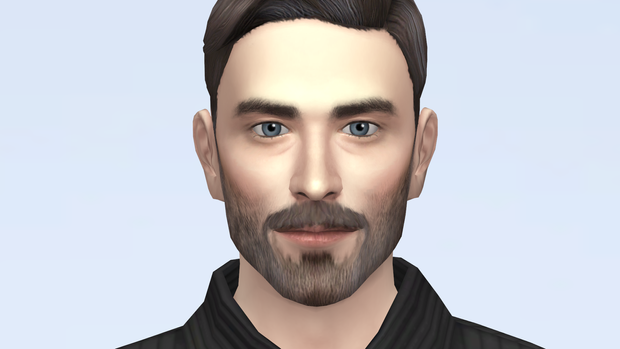 Rusty's Full Sims 4 Beard CC