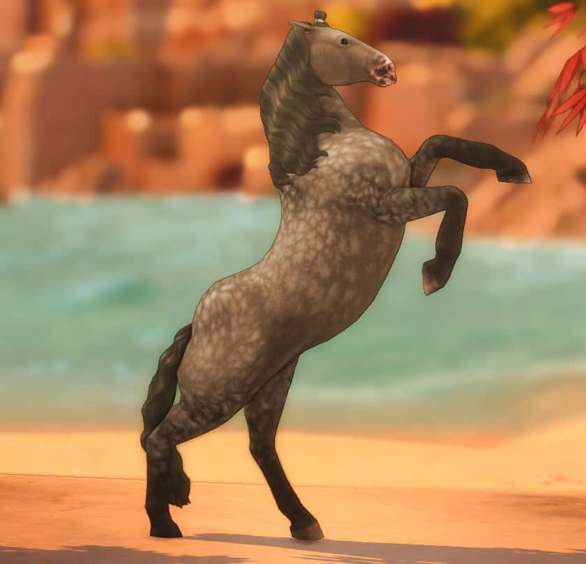 Horsin' Around Solo Sims 4 Horse Pose