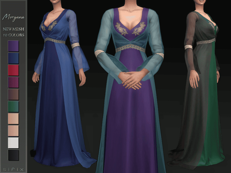 27+ Best Sims 4 Medieval Clothes (Infant Clothes, Sleepwear, Medieval ...