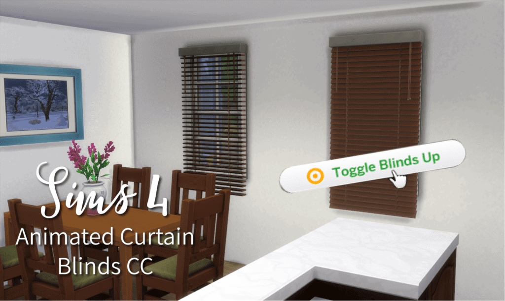 Functional CC Window Blinds (Open and Close!)