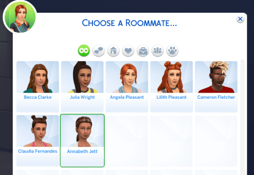 Choose Your Uni Roommate Sims 4 University Mod