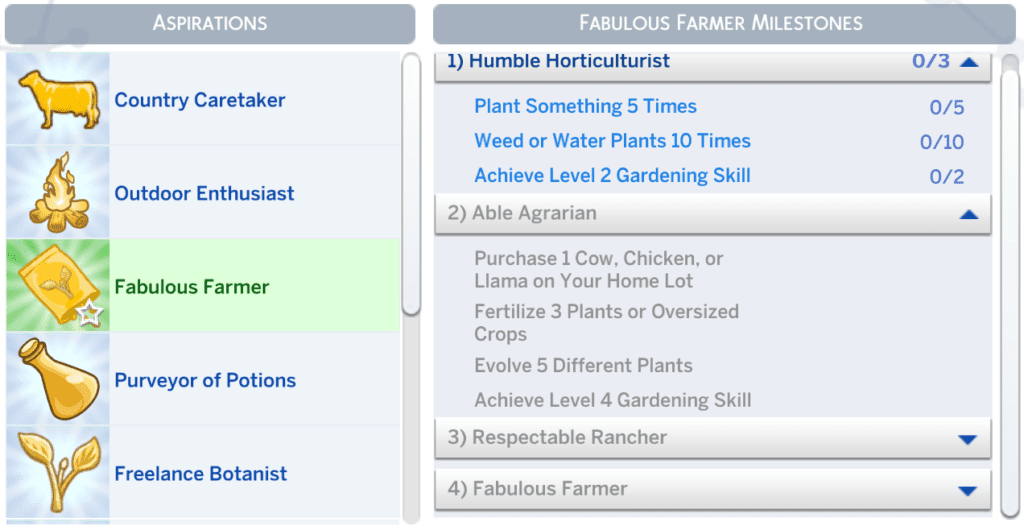 Fabulous Farmer Custom Aspiration