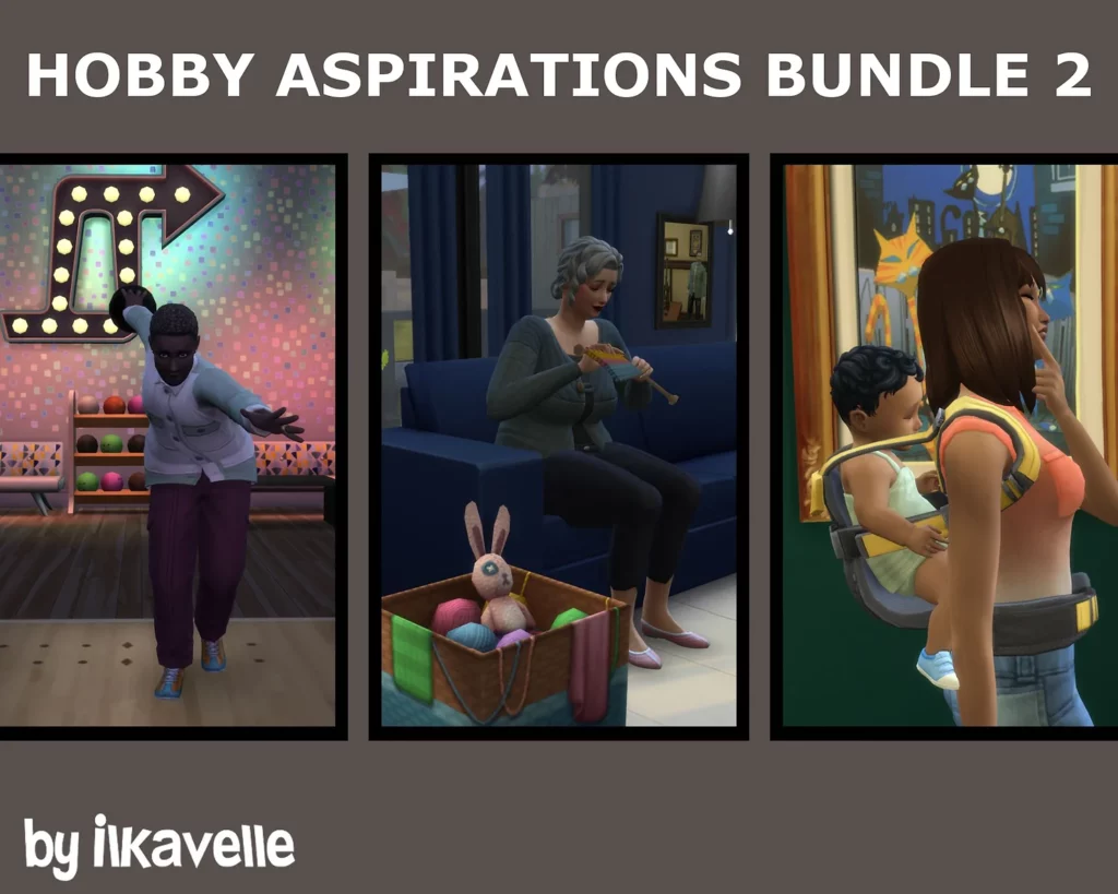 Hobby Bundle #2 Sims 4 Aspiration Mod
