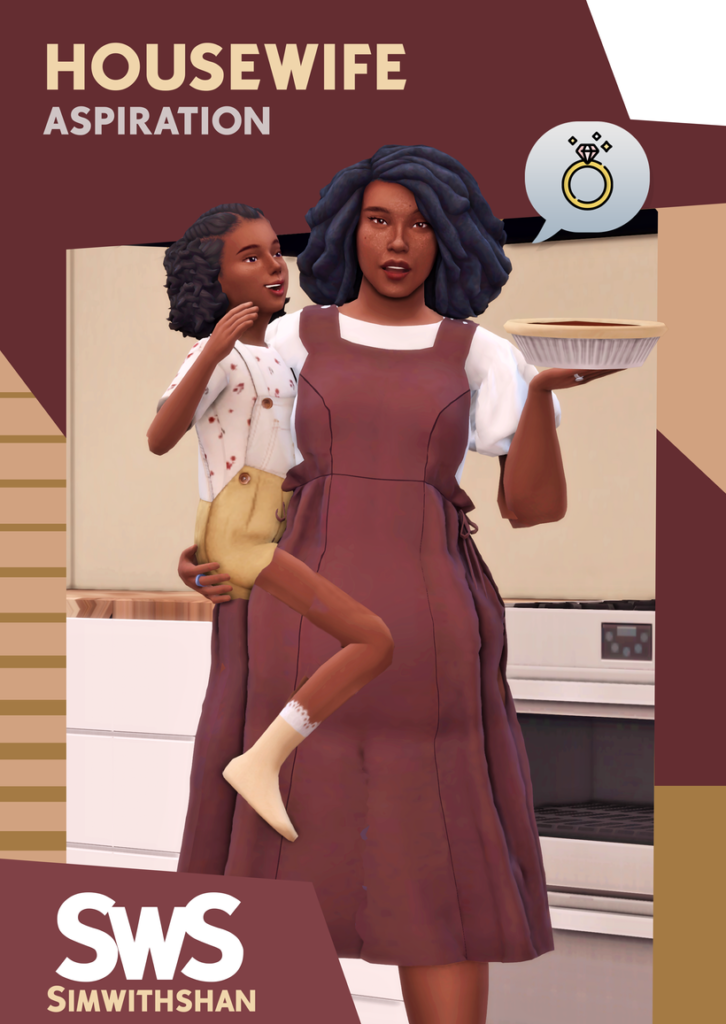Housewife Sims 4 Custom Aspiration