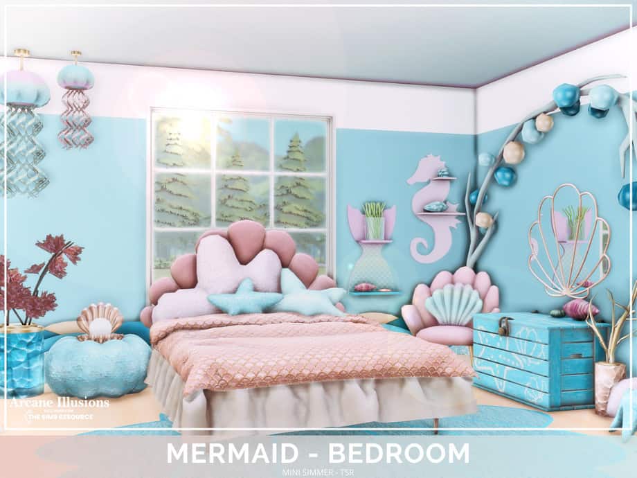 Mermaid Bedroom CC