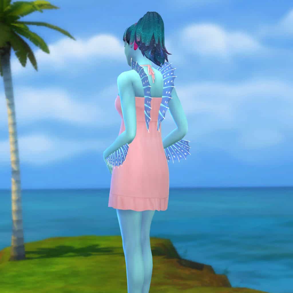 Body Fins Sims 4 Mermaid CC