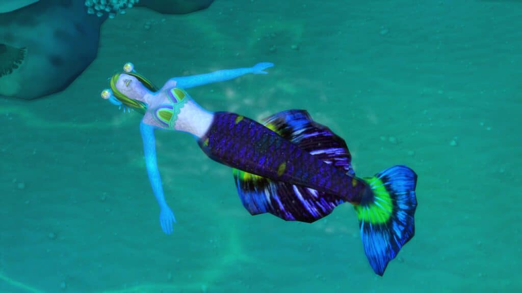 Butterfly Fish Sims 4 Mermaid CC Tail