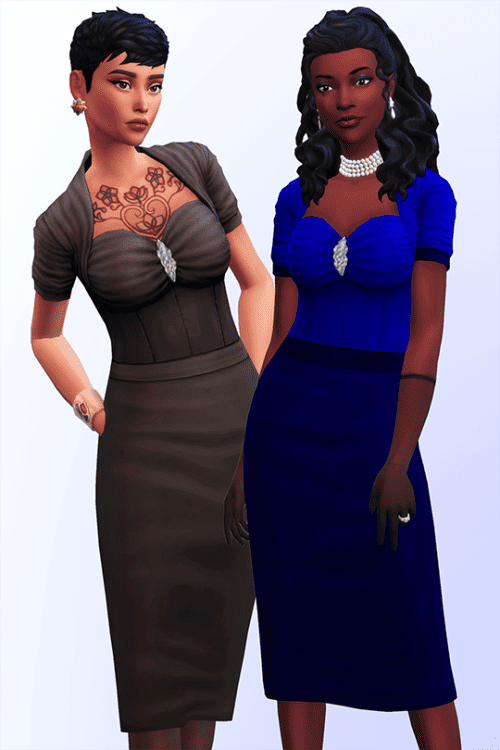 5th Avenue Female Sims 4 Old Money Sims 4 CC Pack 1