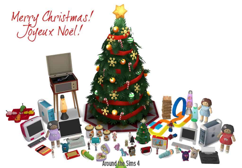 Functional Sims 4 Christmas CC Gifts And Toys