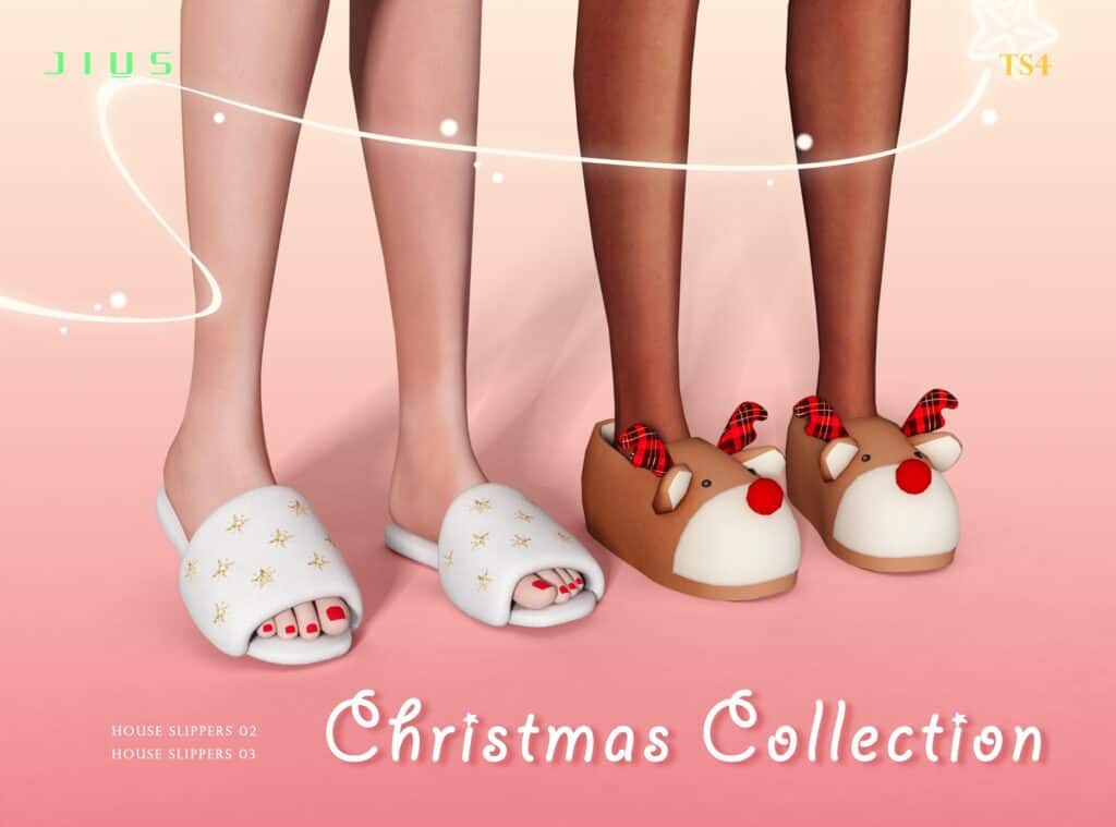 Christmas Slippers CC Shoes