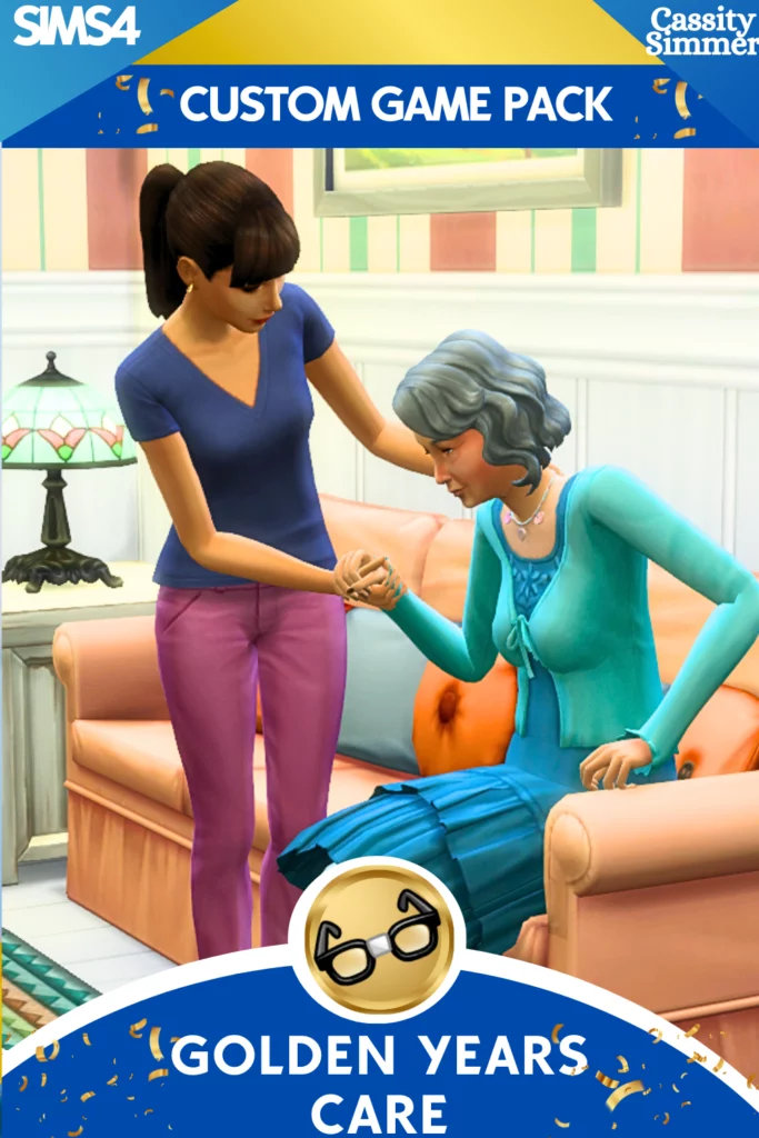 Golden Years Sims 4 Elders Mod (Work As A Care Assistant!)