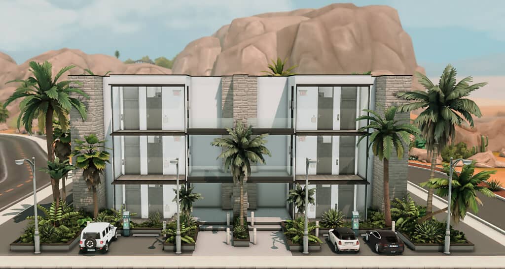 Casa Palma Sims 4 Apartment Build