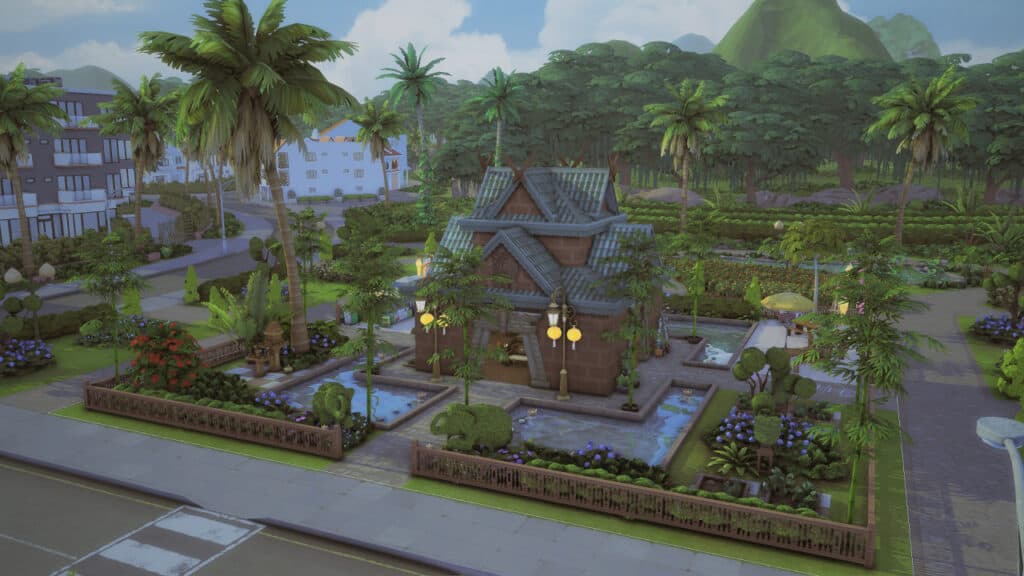 Interactive Botanical Garden for Sims 4 Tomarang