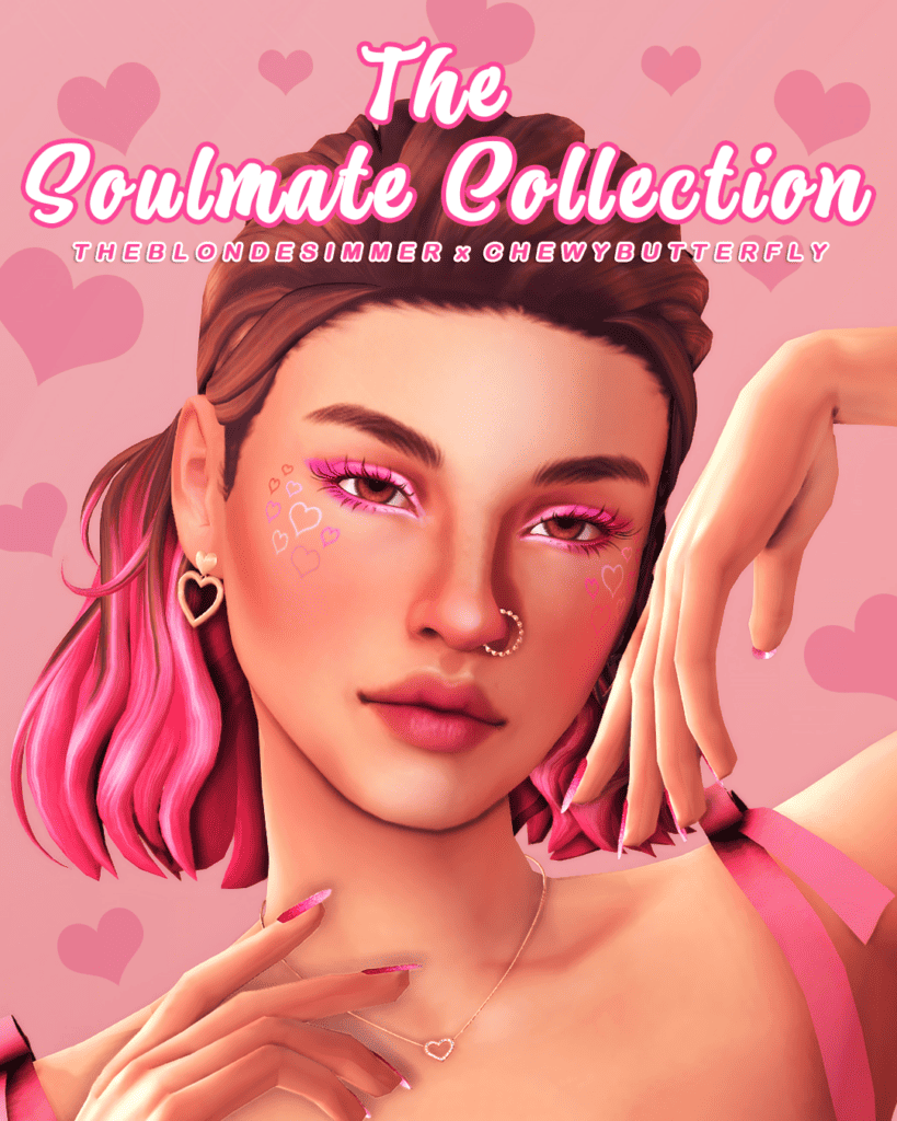 Soulmate Makeup Sims 4 Valentines Day CC