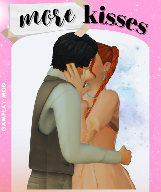 More Kisses Sims 4 Romance Mod