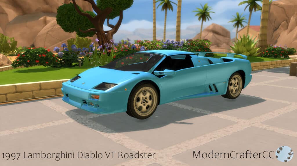 1997 Lamborghini Diablo VT Roadster by Modern Crafter