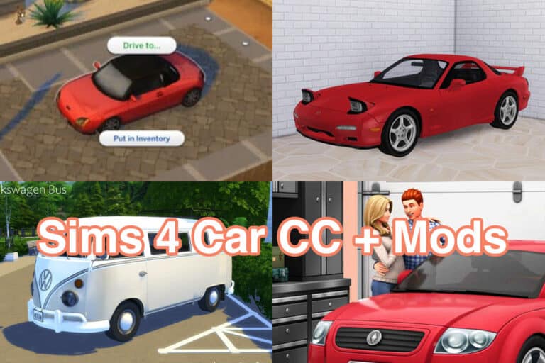 20+ Most Exciting Sims 4 Car CC And Mods To Get Your Engine Going