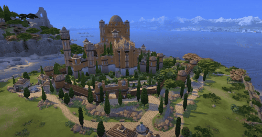 The Red Keep Sims 4 Game Of Thrones Castle
