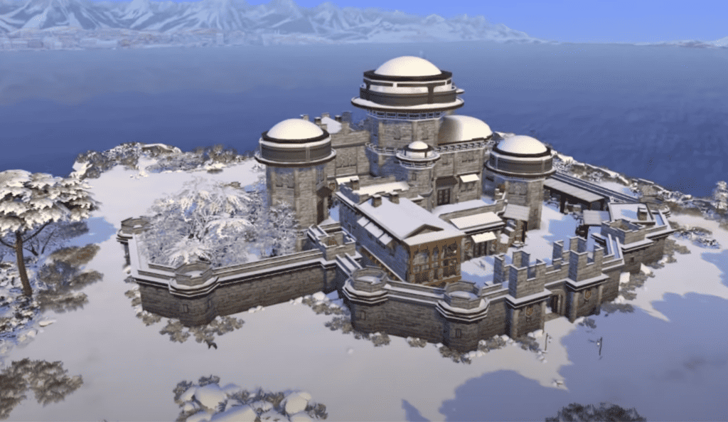Sims 4 Winterfell Castle