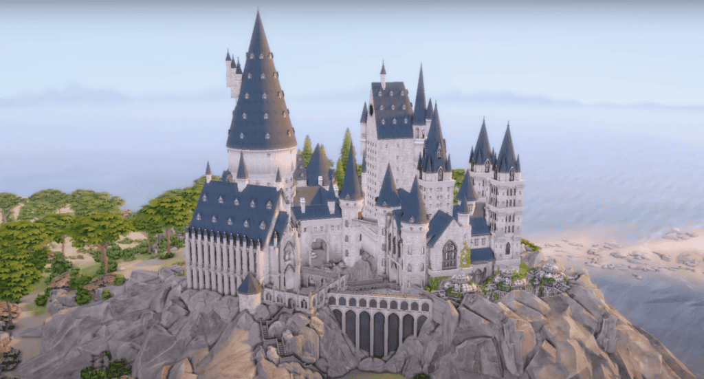 Sims 4 Hogwarts Castle