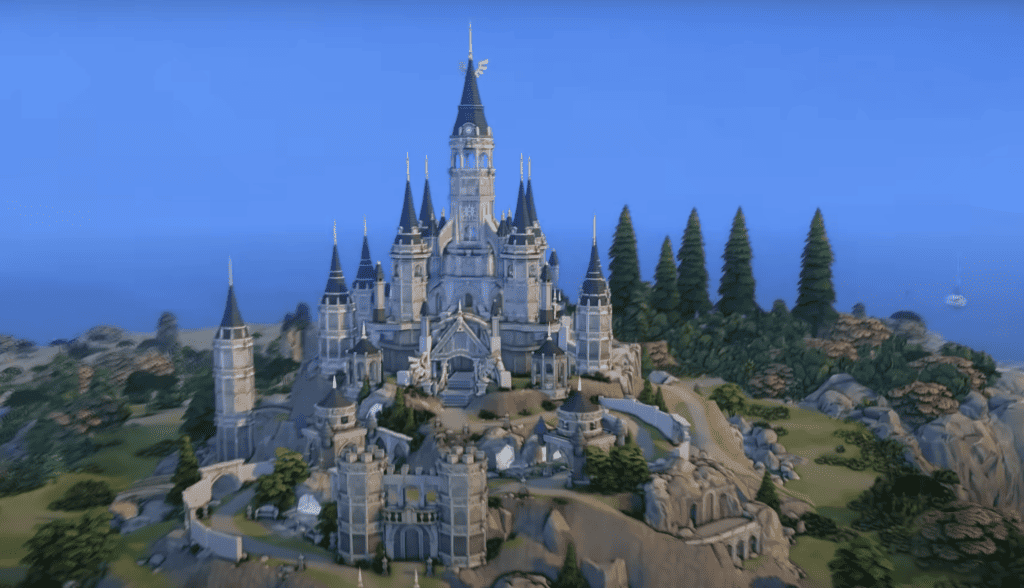 Sims 4 Hyrule Castle (Legend Of Zelda: Breath Of The Wild Version)