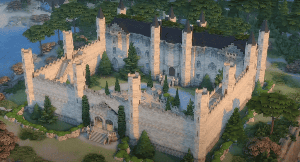 Sims 4 Medieval Castle