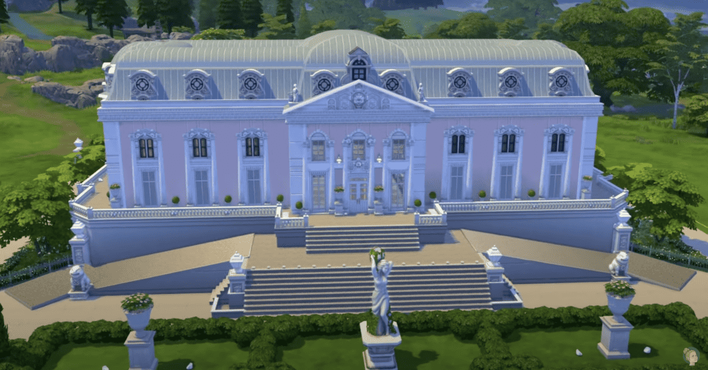 The Pink Palace Sims 4 Palace Build