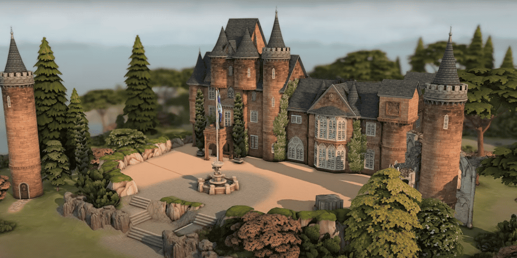Sims 4 Scottish Castle