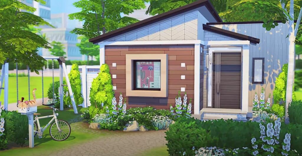 Cute and Cozy Tiny Home AvelineYT Sims 4 Family House Build