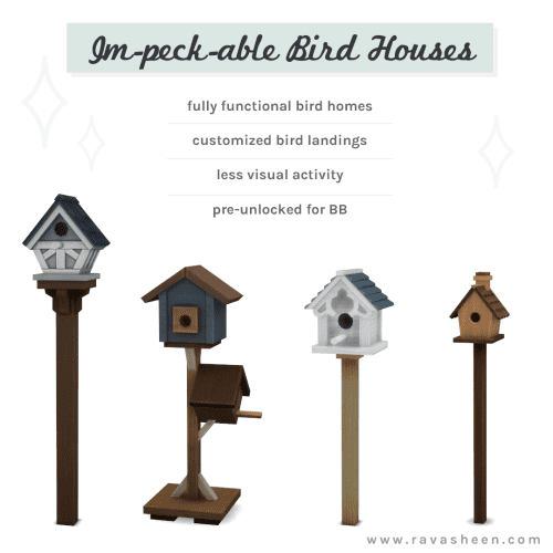 Im-peck-able Bird Houses by Ravasheen