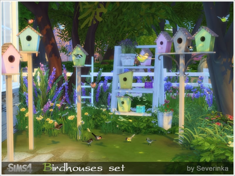 Birdhouses Set by Severinka