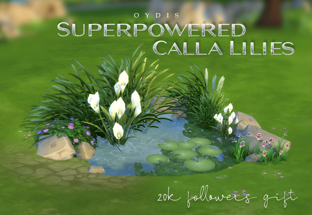 Superpowered Calla Lillies by Oydis