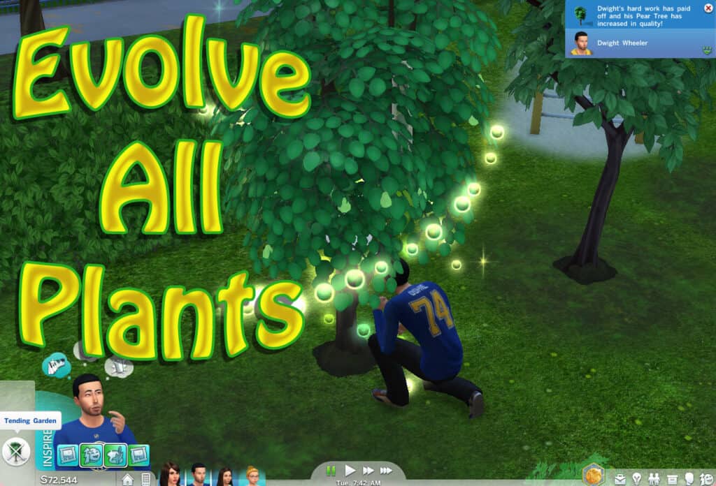 Evolve All Mod by Scumbumbo (Updated by Basemental) Sims 4 Gardening Mod