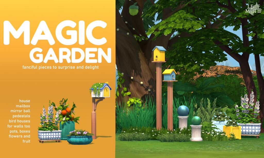 Magic Garden by Leaf Motif